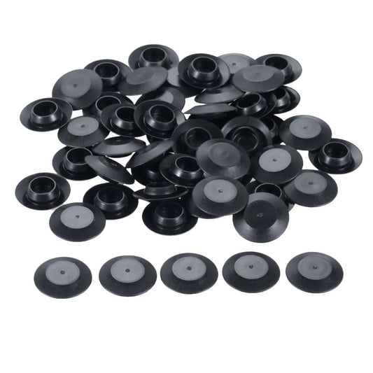 Yetaha 50Pcs 22mm DIameter Automotive Clip Fastener Flush Sheet Plugs Head Car Plastic Fasteners