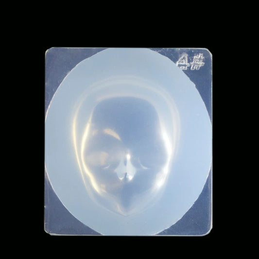 Human Face 3D Doll Epoxy Resin Mold Aromatherapy Plaster Silicone Mould DIY Crafts Ornaments Decoration Casting Tool