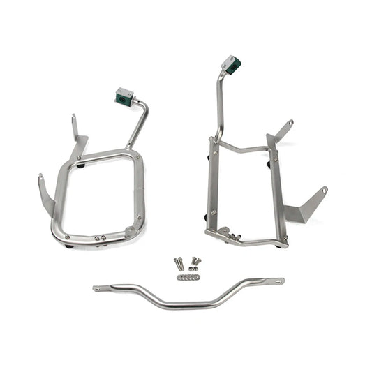 1 Set Motorcycle Side Box Bracket Luggage Box Rack Quick Release Carrier Mounting Bracket for BMW R1200GS / 1250GS 2018-2021