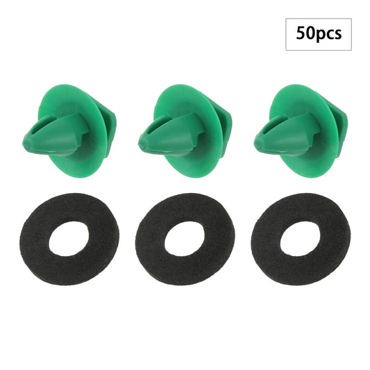 50Pcs Car Door Wheel Eyebrow Decoration Board Clips Sub-buckle for Jeep Renegade Cherokee Plastic Auto Fastener