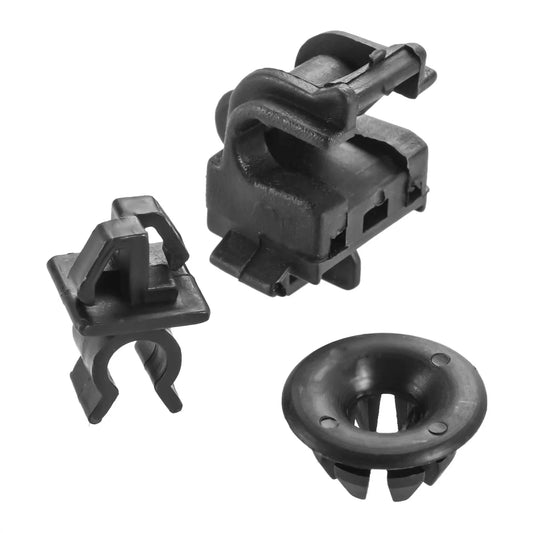 Yetaha 3Pcs/set Hood Rod Holder Opener Stay Grommet Clips 90601-S84-A01 for Honda Accord Odyssey Pilot Fit RB1 90602-S84-A01