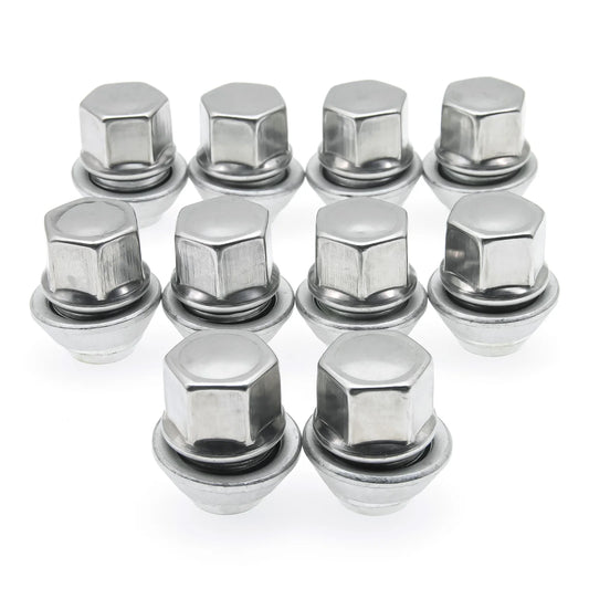 1PCS Wheel Nuts For Ford Fiesta Mondeo C-Max Focus MK1 MK2 MK3 ST RS Alloy Steel Wheel Nuts M12x1.5 19MM Bolt Lug Stud Tyre Nut