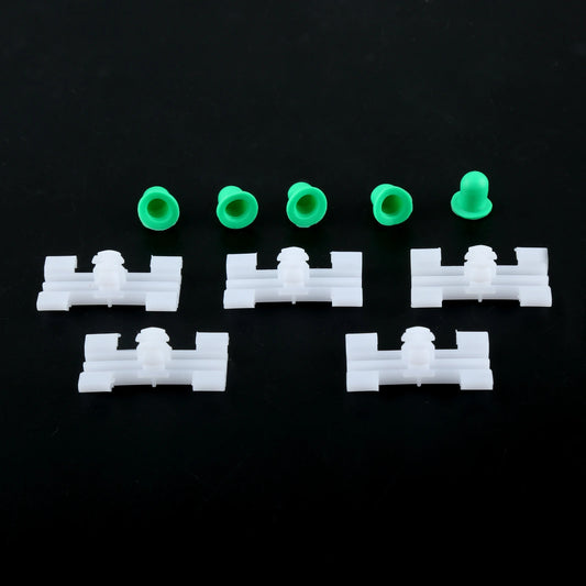10Pcs Car Door Bumpstrip Retaining Fastener Clip 51138231130 Auto Side Molding Clip For BMW E46