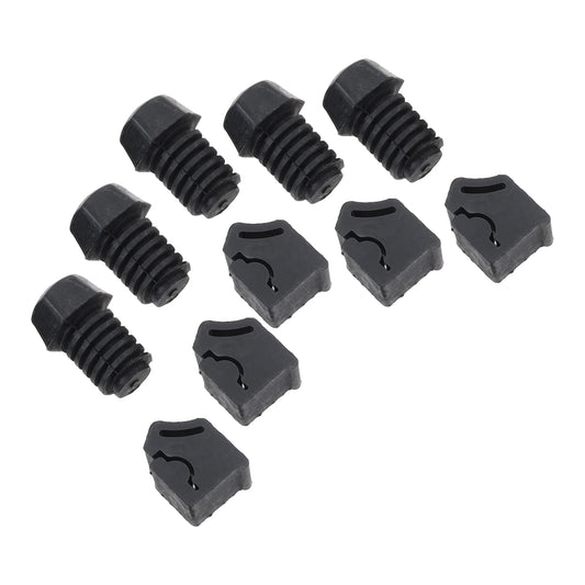 5Pcs Car Engine Hood Cover Cushion Shock-absorbing Rubber Block Piers For GWM Great Wall Haval CUV H3 H5 Auto Accessories