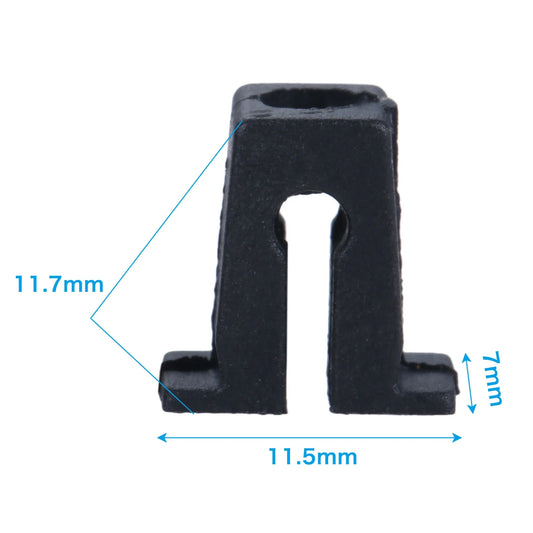 Yetaha 30Pcs Bumper Mounting Clips Expanding Nut 548484 For Audi Skoda Mercedes-Benz Chevrolet Chrysler Toyota Mazda Car Clip