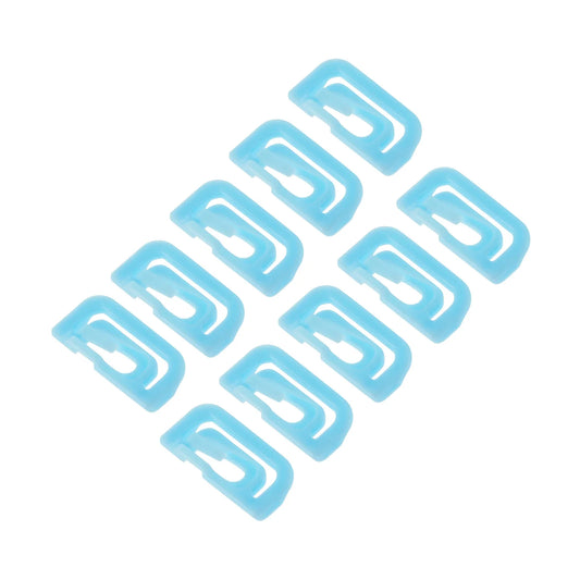 10Pcs Car Front Windshield Sealing Strip Staples Clip for Mitsubishi V31 V32 V33 Leopaard Plastic Fastener Auto Accessories