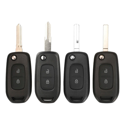 2 Buttons Remote Car Key Fob Case Shell Housing for Renault Sandero Dacia Logan Lodgy Dokker Duster Replacement Auto Key Case