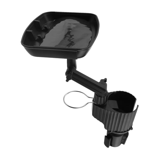 Multifunctional Car Cup Holder Tray Bracket 360 Degree Rotating Dining Table Drink Holder Adjustable Base Mobile Phone Stand
