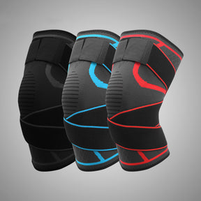 Outdoor sports compression horoscope cross strap knee pads