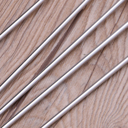 5Pcs 7.5" Stainless Steel Reusable Epoxy Resin Mixing Sticks Resin Tools Coffee Beverage Drink Stirring Stirrers Tools