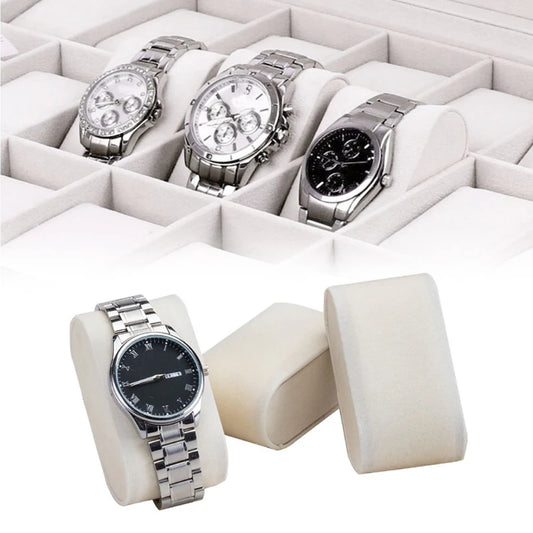 5Pieces Velvet Watch Bracelet Pillow Jewelry Displays Props for Home Shops Countertops and Showcases Display Holder