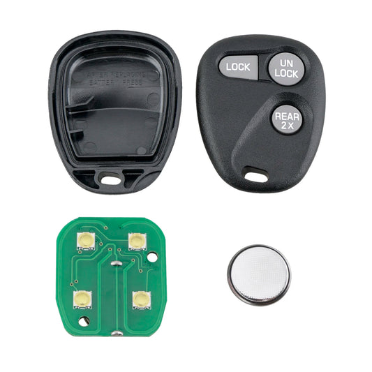 Yetaha 1Pc 3 Buttons Car Key Fob Keyless Entry Remote 315MHZ for Astro Blazer Express Suburban Tahoe Jimmy Savana Yukon Bravada