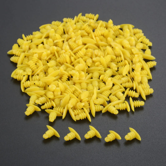 Yetaha 200pcs Universal Auto Fastener Replace Screws Weatherstrip Retainer Plastic Rivets Seal Clip for Honda Toyota For All Car