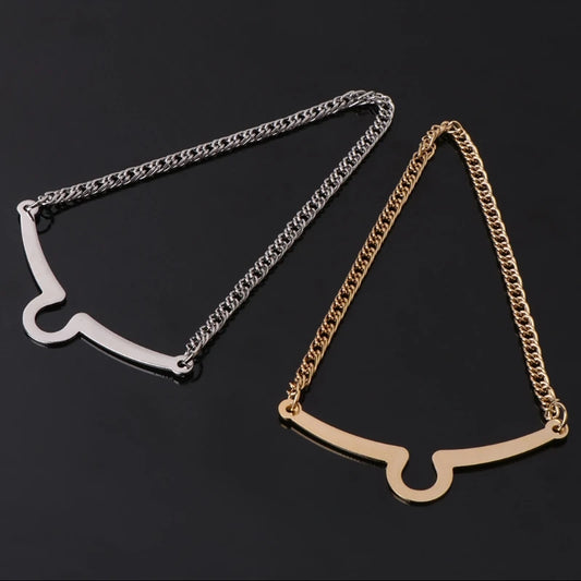 2pcs Hot Sale Men Tie Chain Gold Silver  plated Alloy Fashion Bowtie Suit Shirt Jewelry