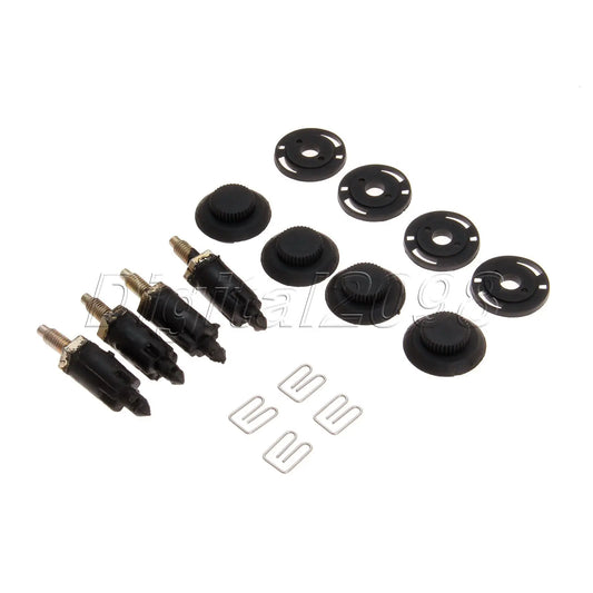 HDI Engine Cover Clips Bolt Bonnet Hood Kit For Citroen Berlingo C4 Coupe C5 Hatchback Xsara Peugeot 206 207 307 406 407 Partner