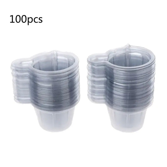 20pcs/100Pcs 40ML Plastic Disposable Cups Dispenser For DIY Epoxy Resin Jewelry Making