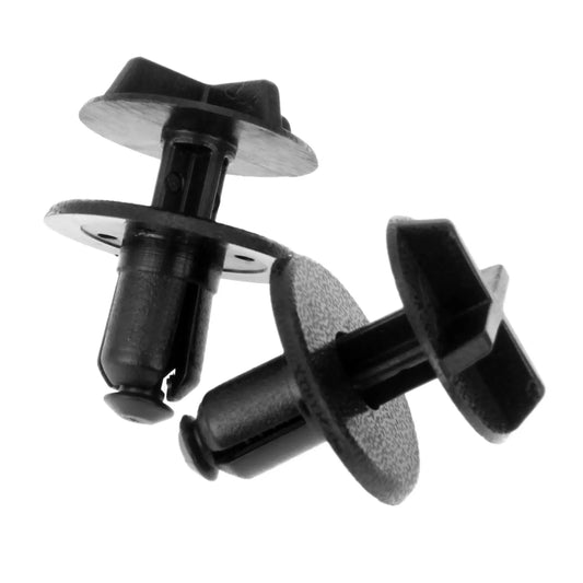 Yetaha 20Pcs Plastic Fasteners Push Clips Car Bumper Tank Engine Cover Battery Cover Cowl Panel Retainer Rivet For Land Rover