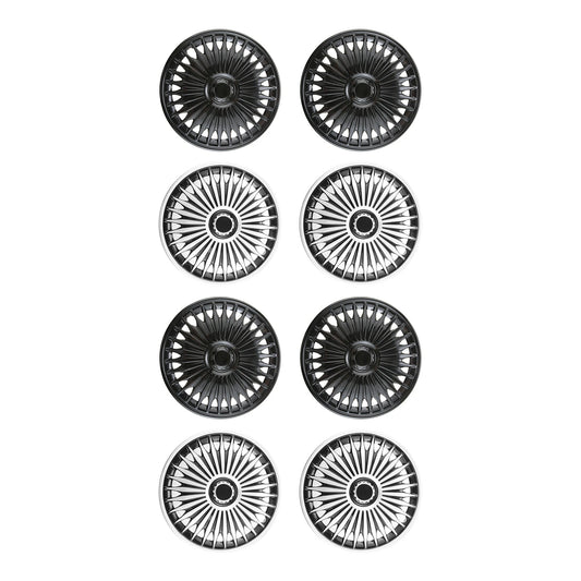 4Pcs 17 Inch Universal Hubcap Wheel Cover for R17 Steel Wheel Rim for Focus Astra Megane 1500 Frontier Tundra Transit Connect