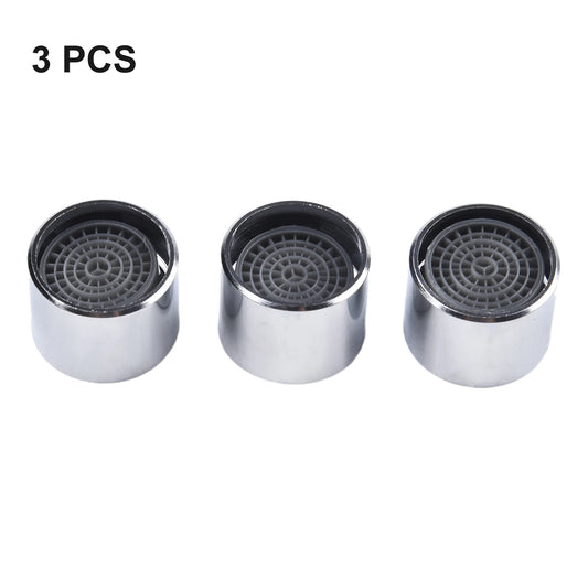 3pcs Tap Faucet Aerator 22mm Internal Thread Sink Aerator Water Saving Filter Nozzle Faucet Kitchen Accessories
