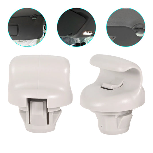 2Pcs Sun Visor Bracket Clips 96409BC402 for Nissan Qashqai J10 2007-2013 Nissan Dualis 2007-2014 Sunvisor Hook Bracket