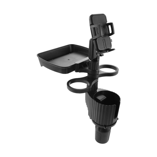1Pc Multi-functional Car Cup Holder Expander with 360 Rotating Disk Adjustable Drinking Bottle Bracket Mobile Phone Holder