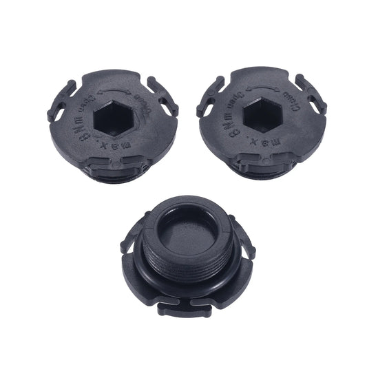 3Pcs Car Engine Oil Drain Plug with O Rings Replacement 11137605018 for BMW 228i 320i 328i 428i 528i X1 Z4 Auto Engine Parts