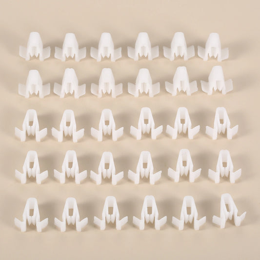 30Pcs Car Rear Hatch Door Side Garnish Moulding Clips for Toyota Camry Highlander Prius Sienna Lexus GS300 GS400 GX470 IS300