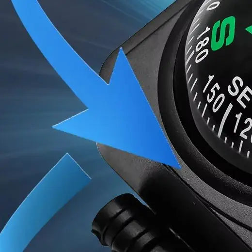 2026 Car Compass Outdoor Navigation Dashboard for Auto Car Boat Cycling Hiking Direction Pointing Guide Ball Shaped Compass