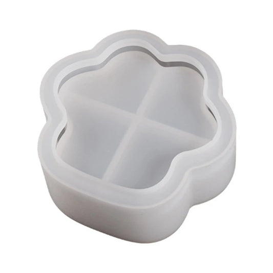 Cat Paw Storage Box Silicone Molds DIY Epoxy Resin Molds Ornament Making Tool R3MC