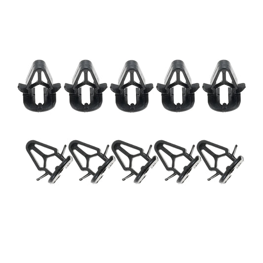 10Pcs Plastic Trim Clips 9132876 for Volvo 850 S40 V40 V50 V70 Xc20 Xc70 for Car Roof Panels Boot Linings Trims Pillar Covers