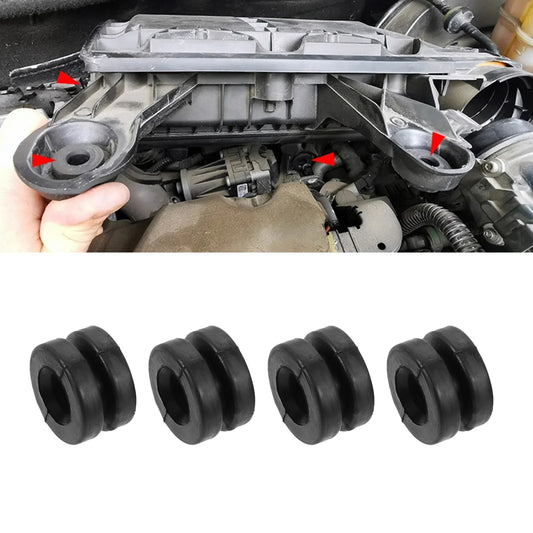 4Pcs Air Filter Housing Mounting Rubber Grommet Buffer 9814411880 for C3 II Picasso Aircross C4 Cactus for Citroen C-Elysee