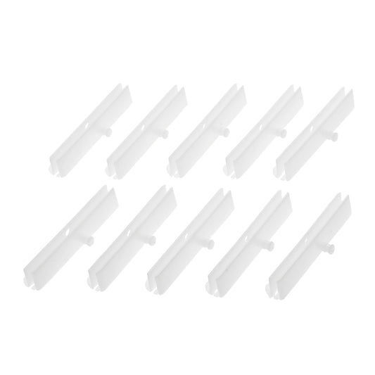 10Pcs Plastic Car Window Glass Guide Bracket Clip Retainer 7775575 for Alfa Romeo 147 for Fiat Doblo Multipla Panda Punto