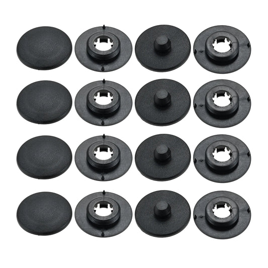 16Pcs Car Floor Mat Anti-Skid Fixer Grips Double Layer Fixed Clips Universal for GM Fixing Clamps Buckle Fixer Car Accessories