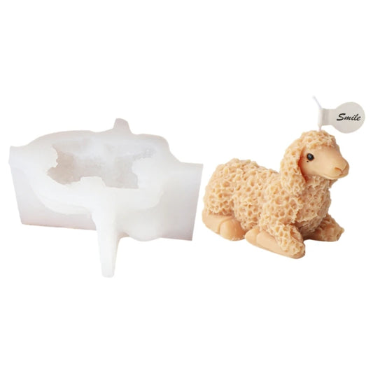 Little Sheep Shaped Mold Animal Mould Epoxy Resin Jewelry Making Mould Handmade Gift for Pet Owners R3MC