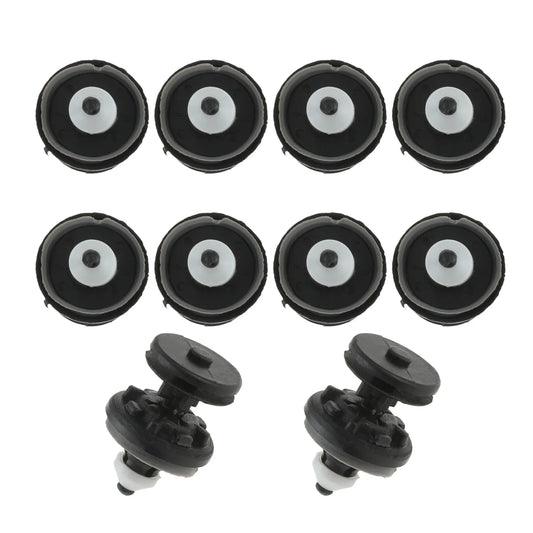 10Pcs Car Interior Door Card & Trim Panel Retaining Fastener Clips 1257376 for Ford Focus & C-Max