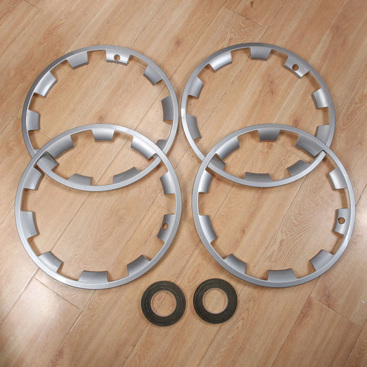 4Pcs 20 Inch Rim Wheel Patch Hub Caps for Tesla Model Y Juniper 2025 Wheel Hub Cap ABS Plastic Wheel Guard Cover Protectors