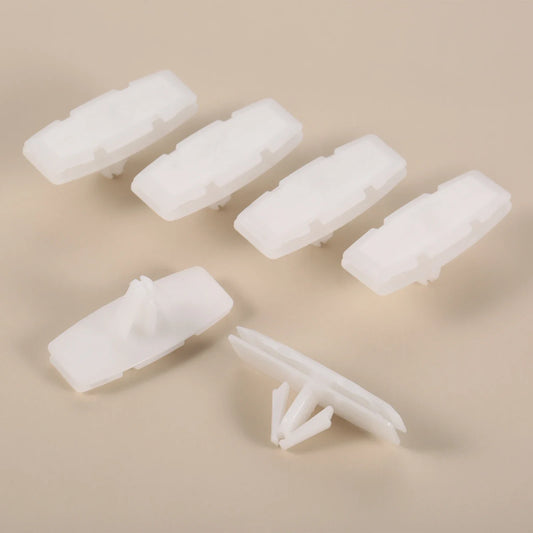 6Pcs Plastic Car Fender Flare Retainer Clips Auto Push Retainer Pin Rivet Fasteners for Jeep Wrangler JL 2018-2020 Gladiator JT
