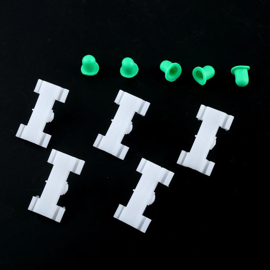 10Pcs Car Door Bumpstrip Retaining Fastener Clip 51138231130 Auto Side Molding Clip For BMW E46