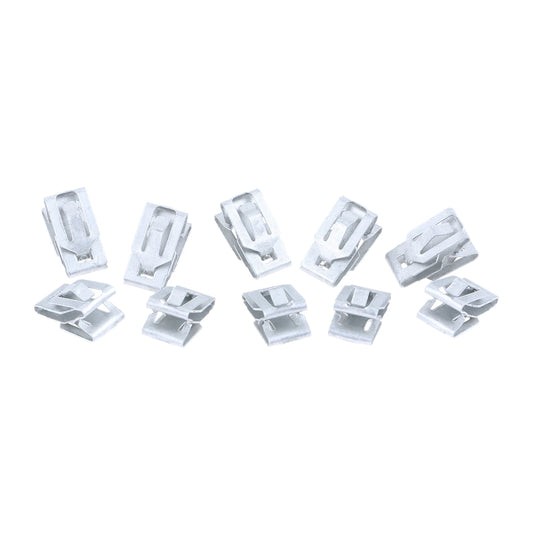 10Pcs 1430815 Car Tailgate / Boot Lid Lining Clips for Ford Fiesta MK6 Focus MK3 Mondeo MK3 S-MAX MK1 Part Number W712474-S439