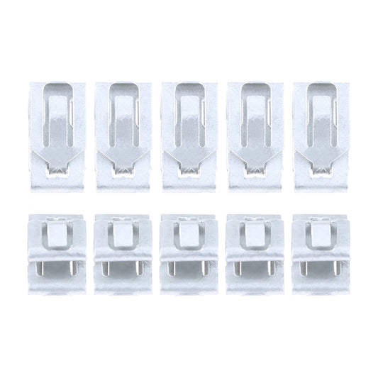 10Pcs 1430815 Car Tailgate / Boot Lid Lining Clips for Ford Fiesta MK6 Focus MK3 Mondeo MK3 S-MAX MK1 Part Number W712474-S439