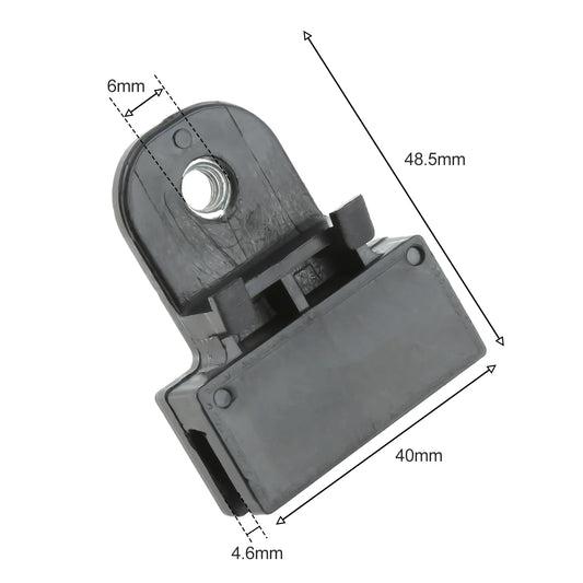 4Pcs Car Window Glass Holder Base Universal for Hyundai Elantra Automotive Window Bracket 48.5*40mm Auto Fastener Clip
