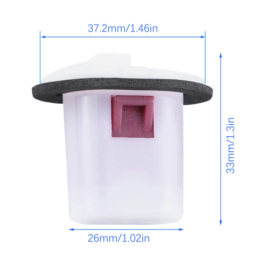 2Pcs Car Rear Seat Retainer Clips for Nissan Auto Fastener Replacement Part Number 883042DX0A 883042DX0AB151 Car Accessories