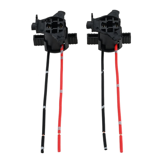 2Pcs Car H7 LED Halogen Lamp Adapter Holder Bulb Socket for Kia K3 K4 K5 Ceed Sorento Hyundai SantaFe Sonata Headlight Lamp Base
