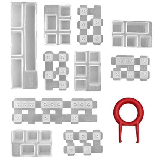 R3MC for Cherry MX Mechanical Gaming Keyboard Epoxy Resin Mold Computer PC Gamer Pet Paw  Keycaps Silicone Molds