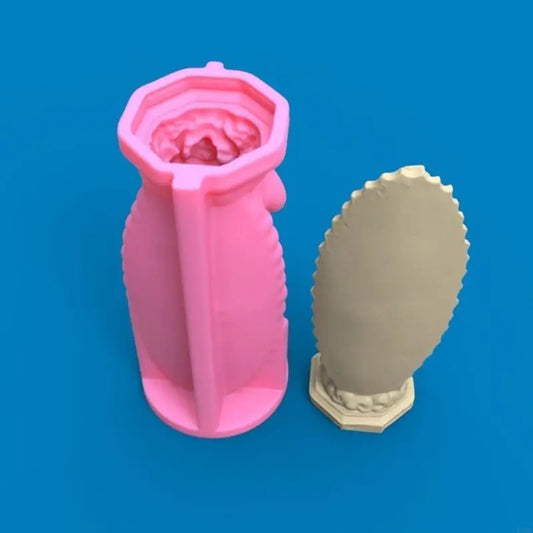 R3MC Silicone Mold for Virgin Mary Making Sculpture Craft Resin Mold