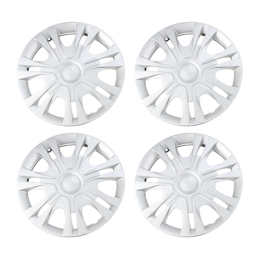 4Pcs 14 Inch Universal Hubcap Wheel Cover R14 Inch PP Plastic Car Wheel Hubcaps Protective Replacement Hub Caps for Most Cars