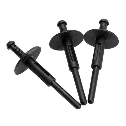Yetaha 50Pcs 6mm Plastic Rivets Fasteners Bumper Skirt River Clips Car Parts For BMW Auto Ceiling Inside Fender Retaining Clip