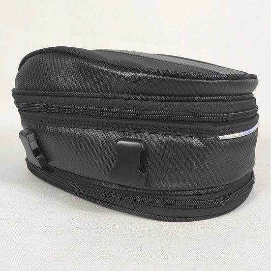 Motorbike Tail Travel Rider Luggage Rear Back Seat Bag Waterproof Oxford Cloth Motorcycle Tail Bag Large Capacity Saddle Bag