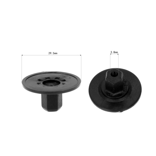 Yetaha 20pcs Auto Self Tapping Screws Seat Nut Cap For Audi Self Tapping Screw Holder Cushion Fastener Plastic Car Rivets