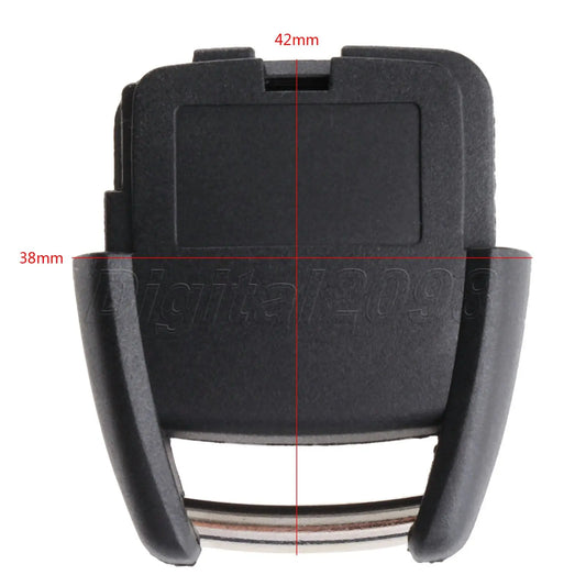 Yetaha 2 Buttons Remote Car Key Shell Case Fob Auto Replacement Remote Key For Vauxhall Opel Astra Zafira Vectra Frontera Omega